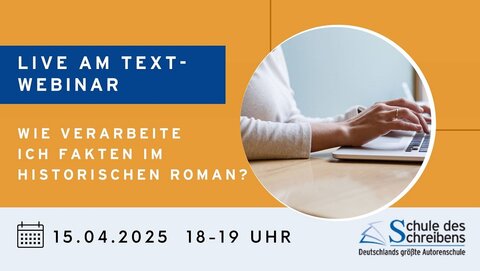 Live am Text am 15.05.2025 zu historischem Roman