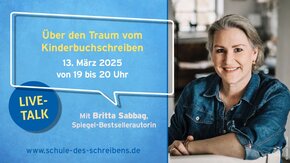 Live-Talk am 13.03.25 mit Britta Sabbag