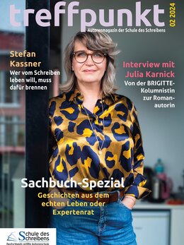 Aktuelles Cover der Zeitschrift treffpunkt