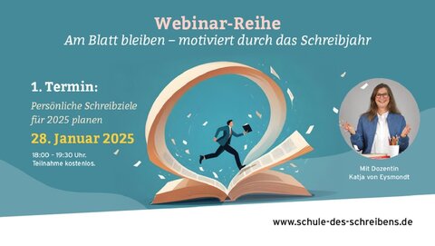 Webinarankündigung 28.1.25 Am Blatt bleiben